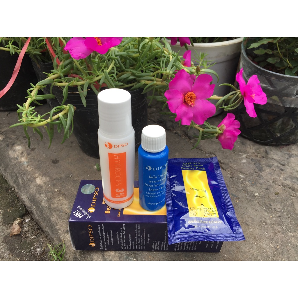 Sét tắm trắng da từ thiên nhiên DIPSO Thái Lan 90 ml