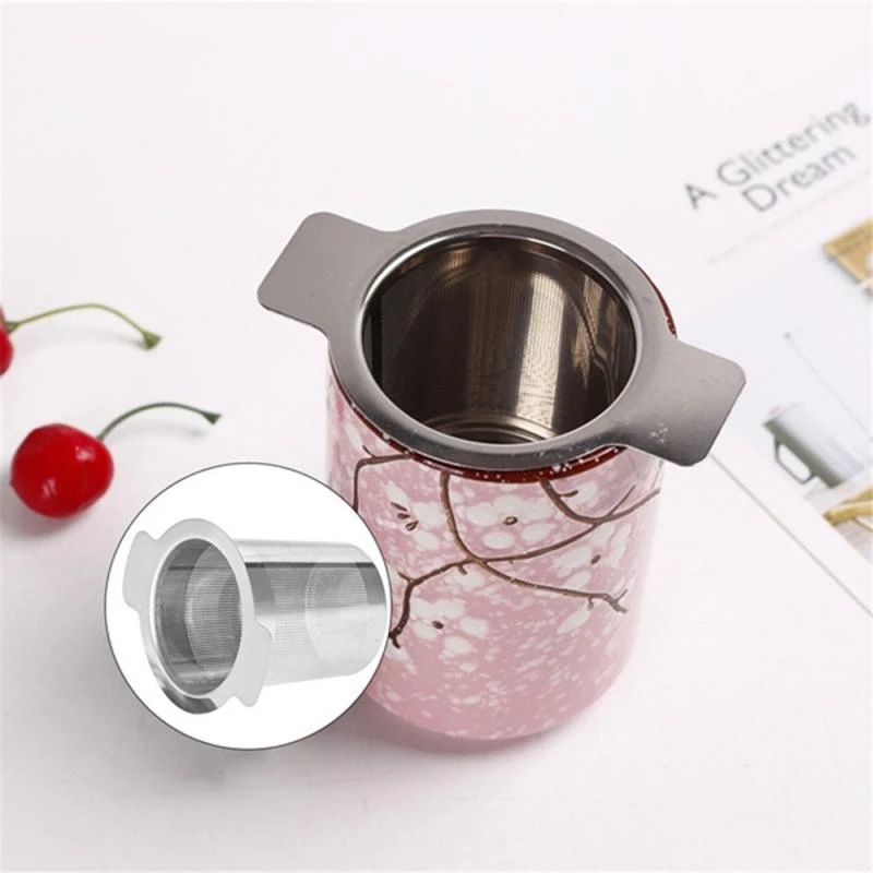 Dụng cụ lọc trà / cà phê bằng thép không gỉ 304 có tay cầm tiện dụng