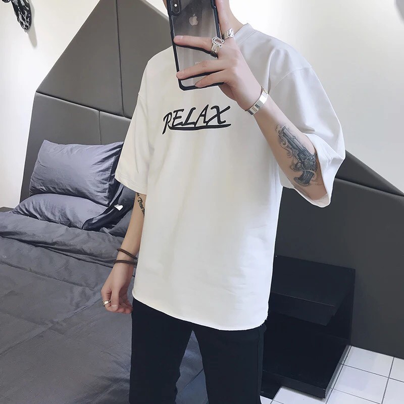 FREESHIP - Áo thun oversize unisex Ngôi Sao Relax form rộng tay lỡ ulzzang Hàn Quốc dành cho nam và nữ 2019 | Valu Store