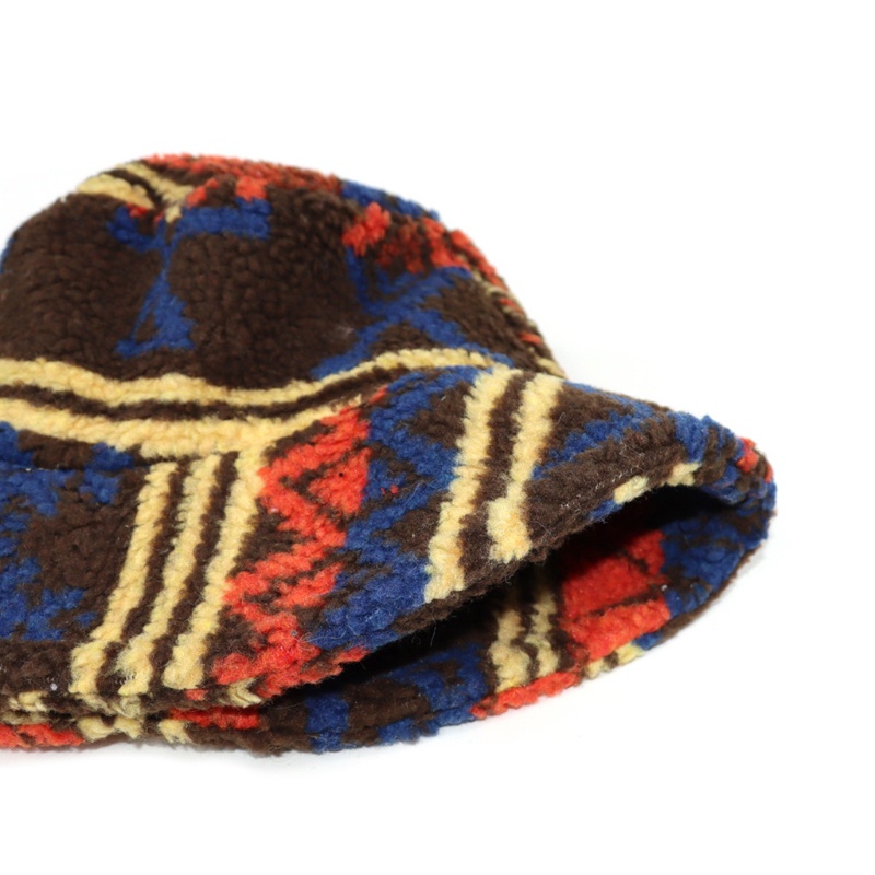 Mũ Tai Bèo Phủ Lông Cừu Giữ Ấm Phong Cách Dân Tộc Cổ Điển Thời Trang Thu Đông Dành