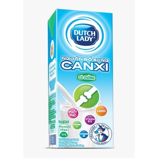  Thùng 48 Hộp Sữa Dutch Lady Cô Gái Hà Lan Có Đường Dâu Socola Bổ Sung Canxi  48X180ml  