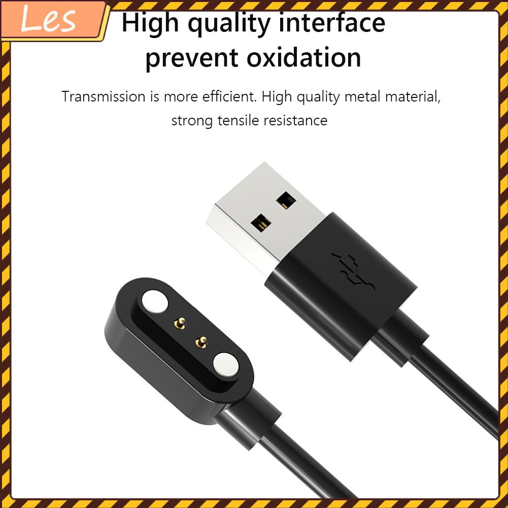 Dây cáp sạc USB cho đồng hồ thông minh ID205U/Willful IP68 SW023/Uwatch 3