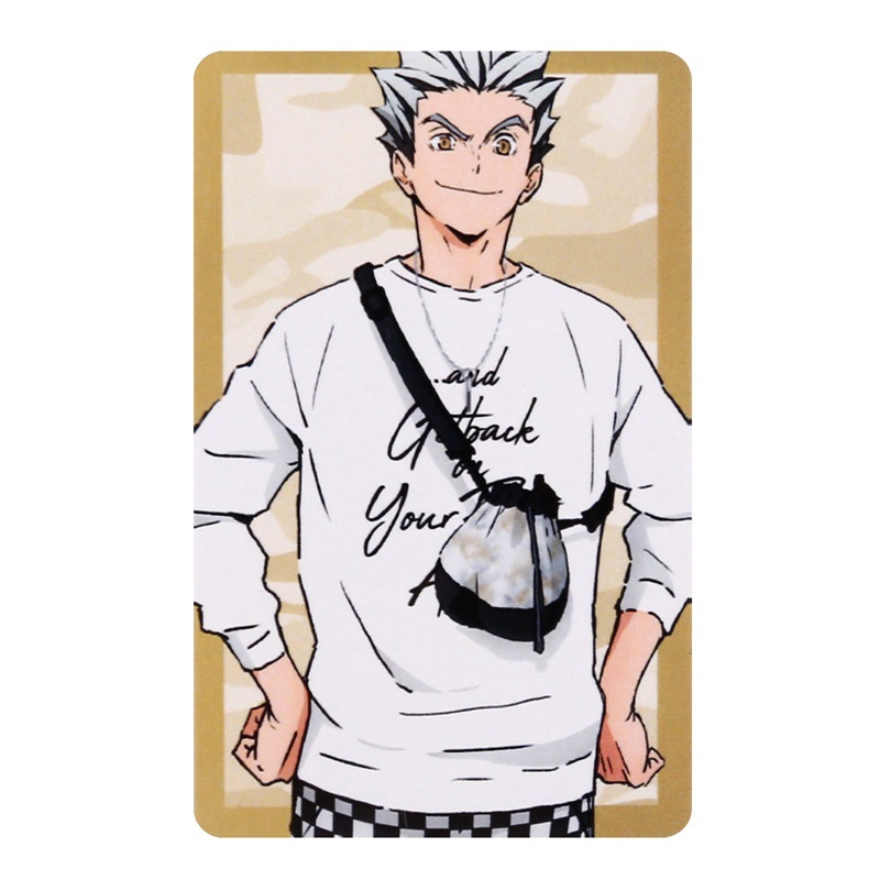 M2 Ảnh thẻ in hình HAIKYUU!! Vua Bóng Chuyền card bo góc viền 5*8cm anime chibi sưu tầm độc đáo