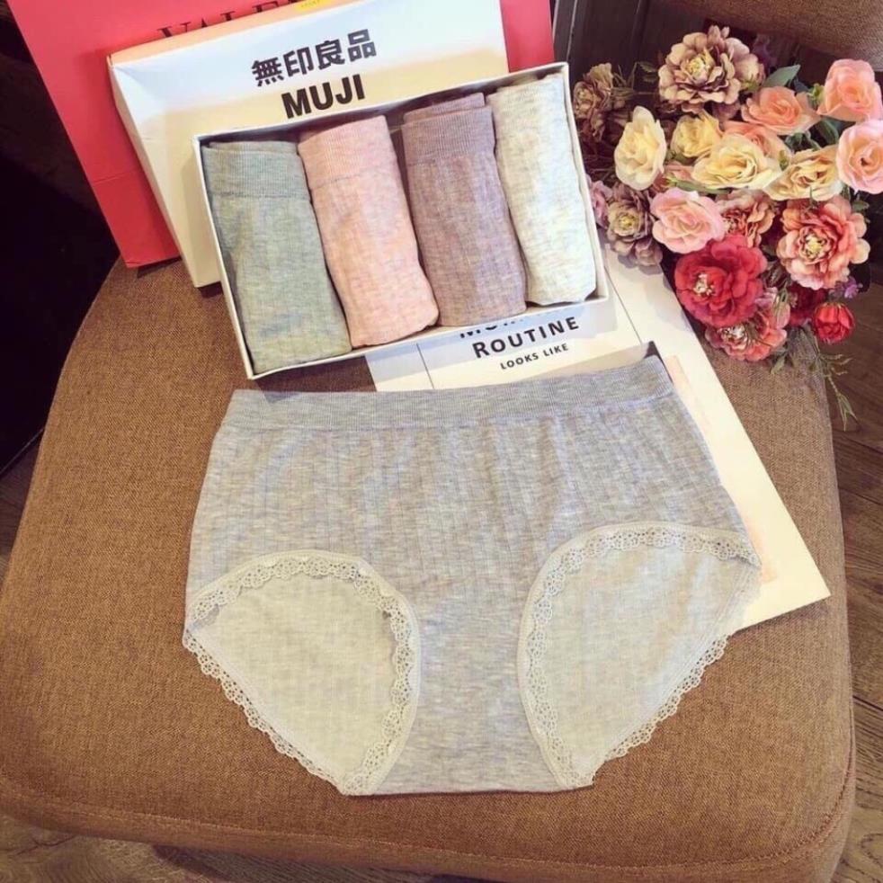 Quần lót nữ QLXK228 quần chip nữ 100% cotton sợi tre kháng khuẩn tốt