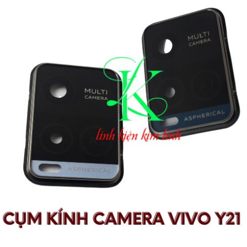 Kính camera vivo y21 có sẵn keo ( Kính camera của Vivo Y21 )