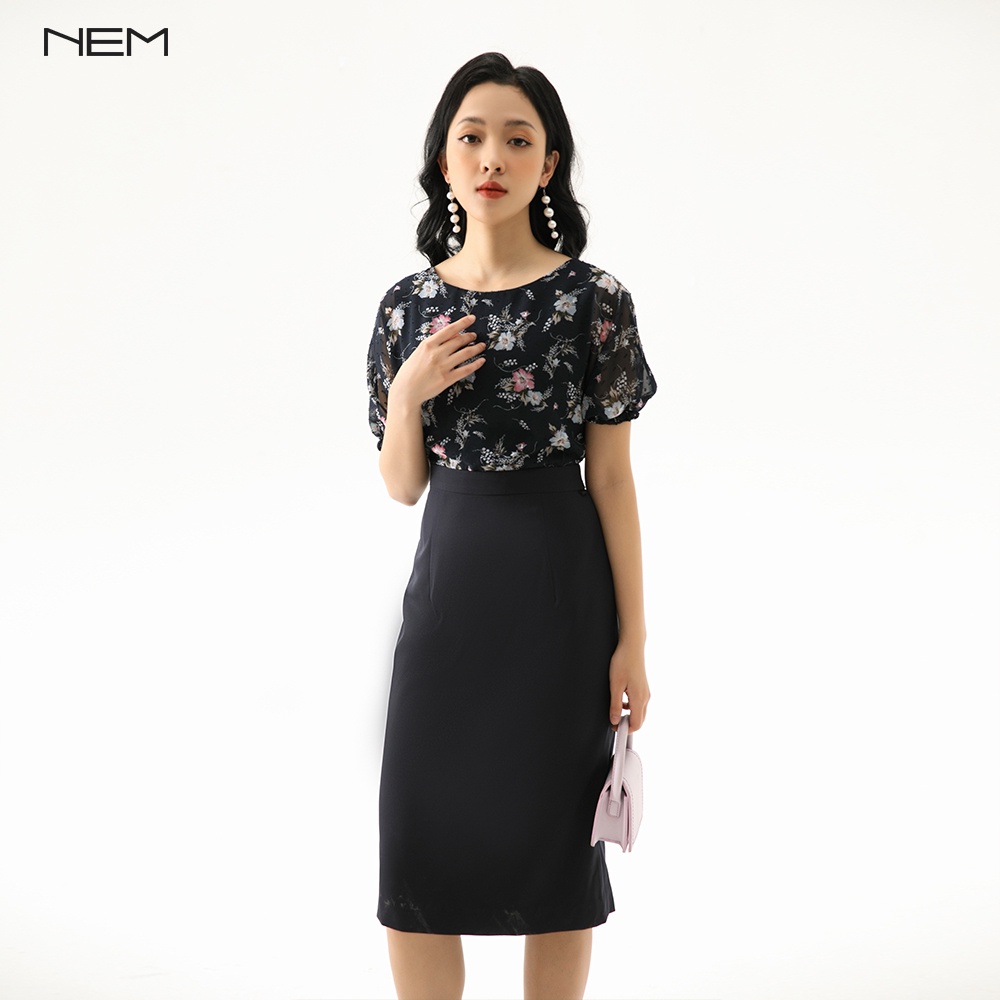 Đầm Thiết kế Công sở Cao cấp NEM Dáng Ôm Size S M L D26212 Váy Giá Ưu đãi Chất liệu Vải Nhập khẩu Hàn Quốc