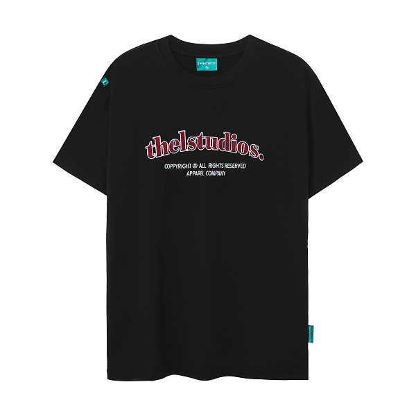 Áo thun THELSTUDIOS Signature Đen ver1.0