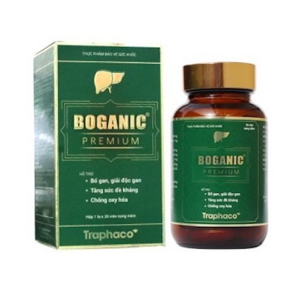 BOGANIC PREMIUM TRAPHACO Bổ Gan, Giải Độc Gan, Tăng Sức Đề Kháng, Chống Oxy Hóa