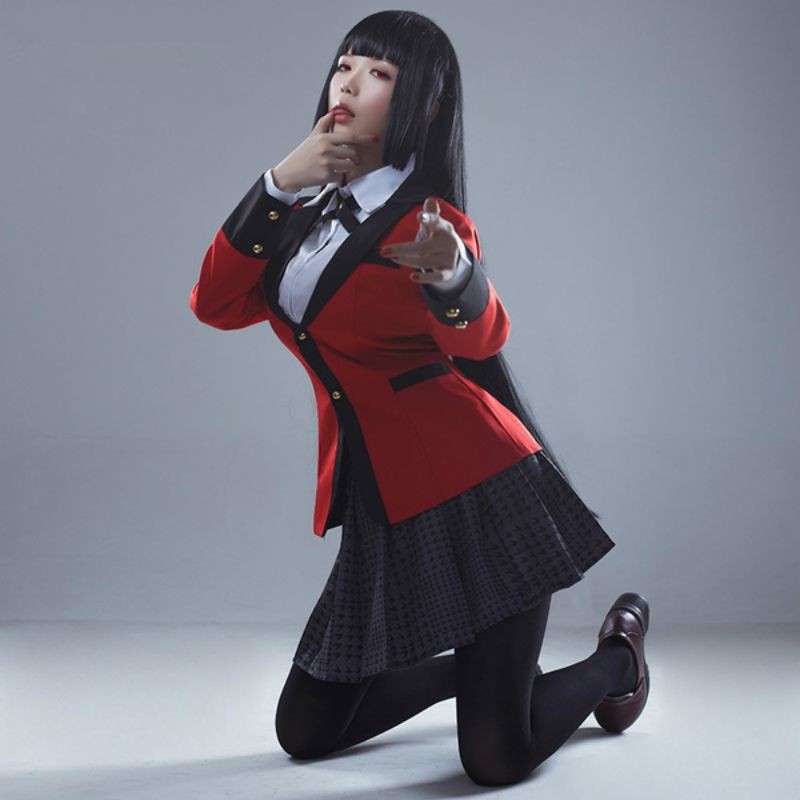 [ORDER] Fullset trang phục cosplay kakegurui Yumeko Jabami | BigBuy360 - bigbuy360.vn