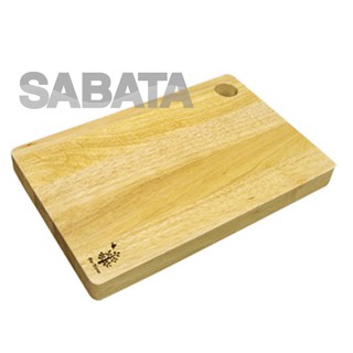 Thớt Chặt Chữ Nhật Dày Có Lỗ Treo Trung 07471 Gỗ Đức Thành (34 x 22 x 3.3 cm)