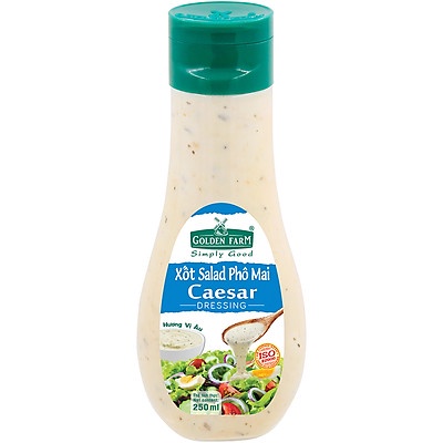 Sốt Salad Caesar Golden Farm (250ml)