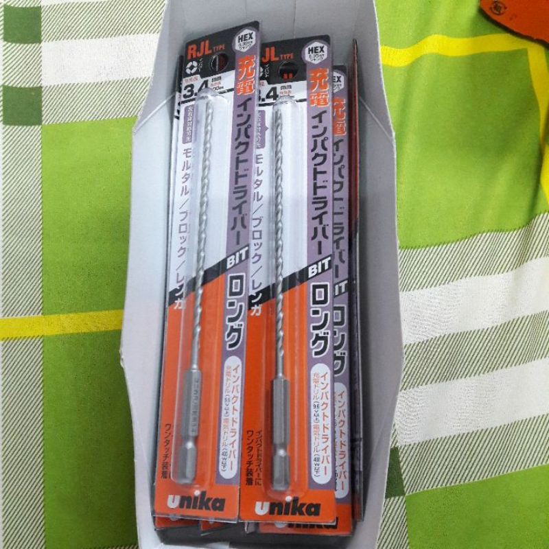 Mũi khoan tường Unika RJL 3.4*150mm