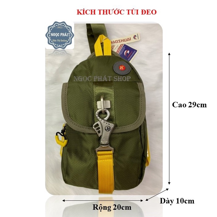 Túi Đeo Chéo / Túi Bao Tử  HAO SHUAI_Phong Cách Năng Động Thời Trang