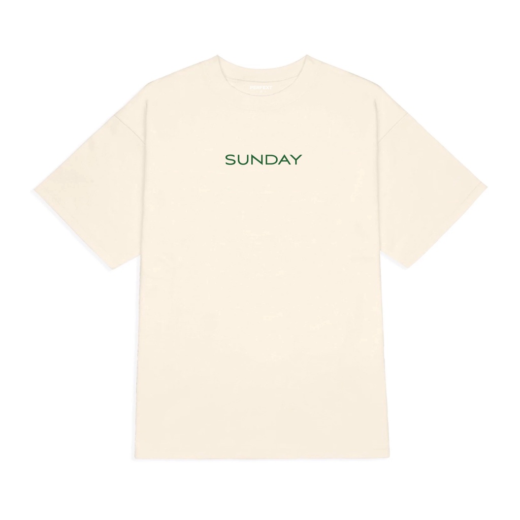 ÁO THUN BASIC SUNDAY *CREAM*