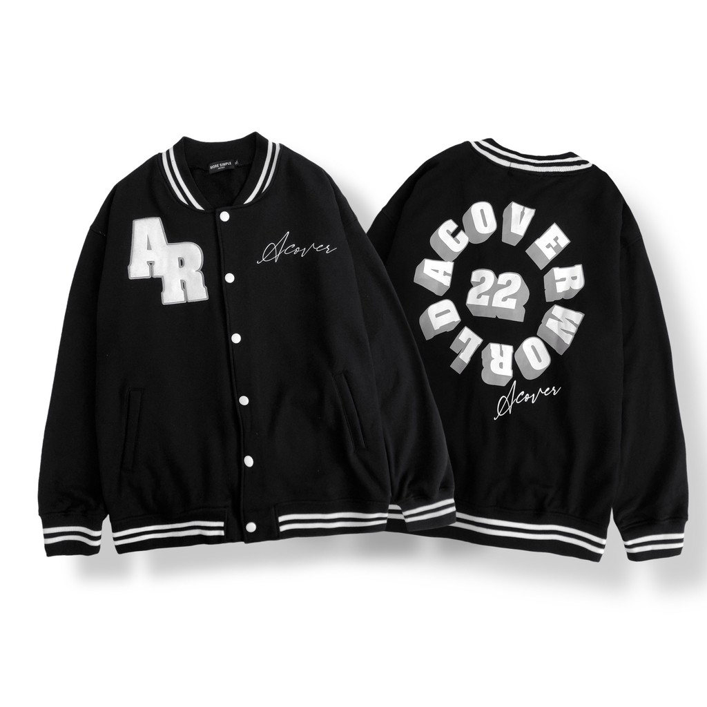 [Mã FADIRECT20 giảm 20K đơn 150K] Áo khoác form rộng tay dài BOMBER ACOVER ulzzang (ẢNH THẬT) | BigBuy360 - bigbuy360.vn