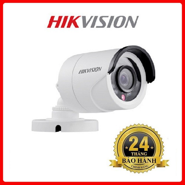 Camera HIKVISION DS-2CE16D0T- IR Vỏ Sắt  2.0 Megapixel - Chính Hãng BH 24 Tháng