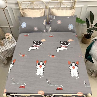 Ga chống thấm cotton nằm trực tiếp cho bé K'home chống thấm thun nano không nóng bí
