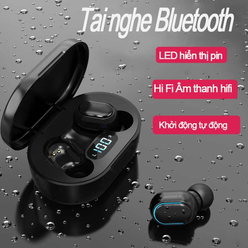 Earbuds Bluetooth 5.0 True Wireless Headphones Mini Waterproof Sport Gaming Earphones Music Headset with Mic Digital