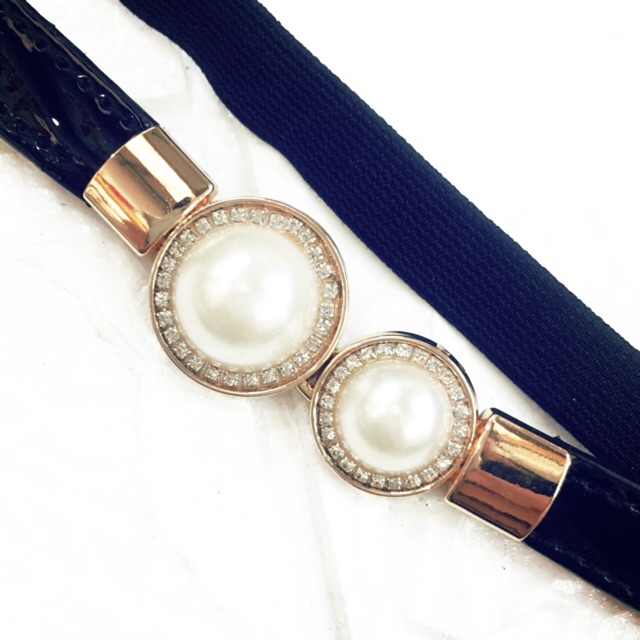 🆘🆘Đai váy đính hạt,chun co giãn,bản 1,5cm