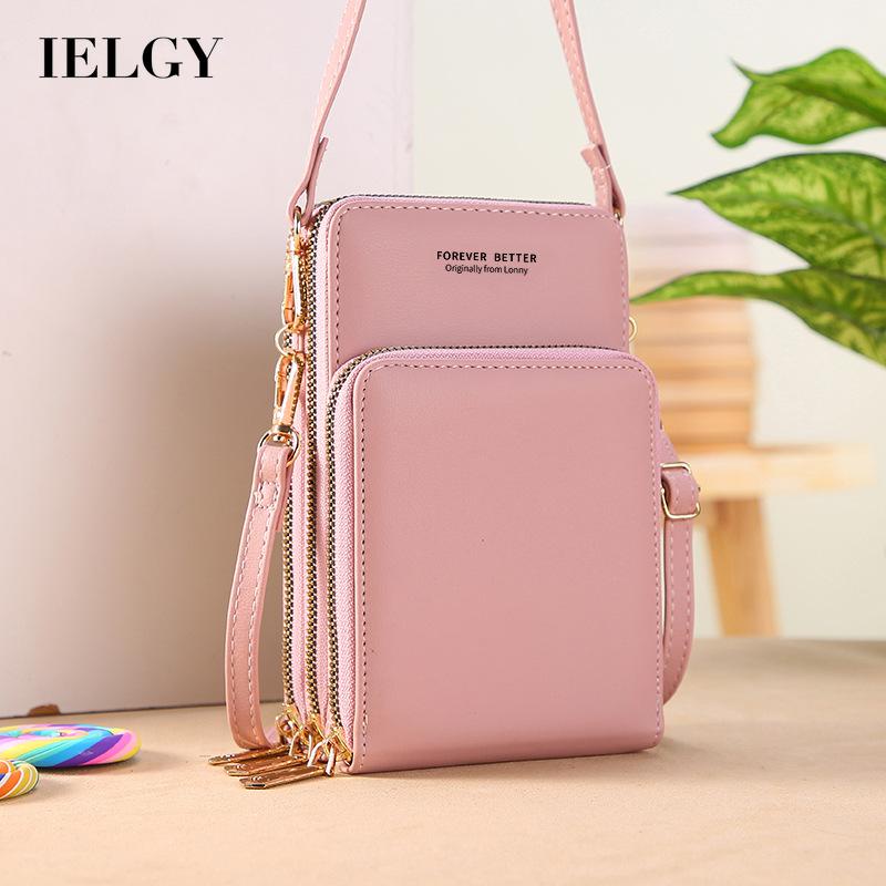 Túi Đeo Chéo Đựng Điện Thoại Đa Năng Sức Chứa Lớn Thời Trang Hàn Quốc Cho Nữ