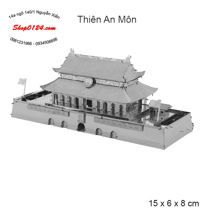 Mô hình thép 3D tự ráp Thiên an môn MS