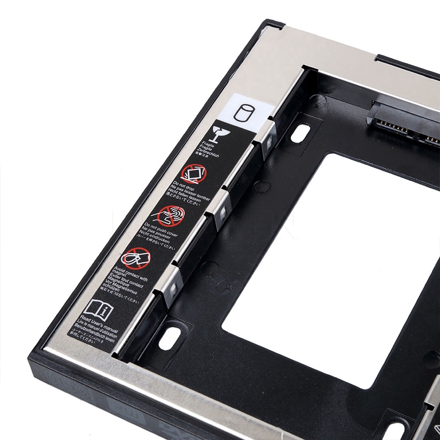 Ổ cứng Caddy 2 2.5 9.5mm SSD SATA HDD bằng nhôm chuyên dụng chất lượng cao
