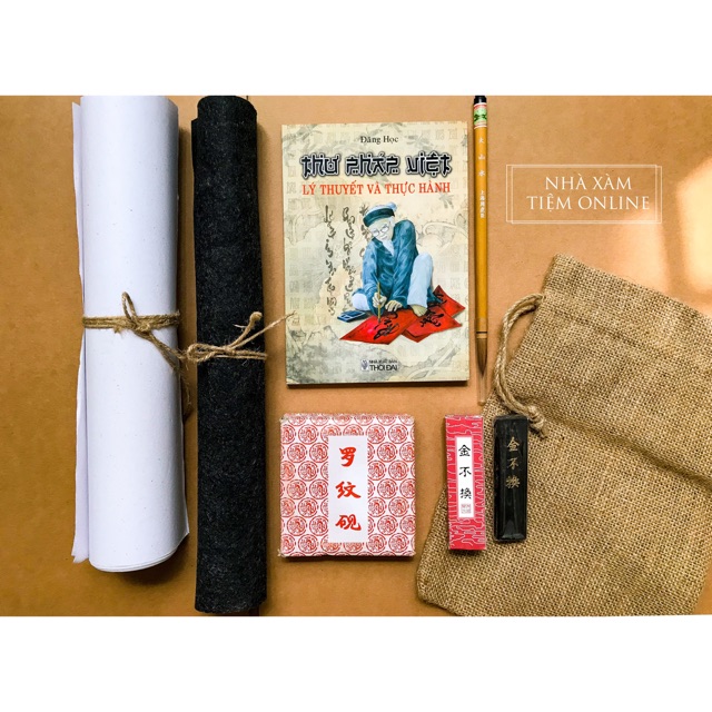 Bộ dụng cụ thư pháp