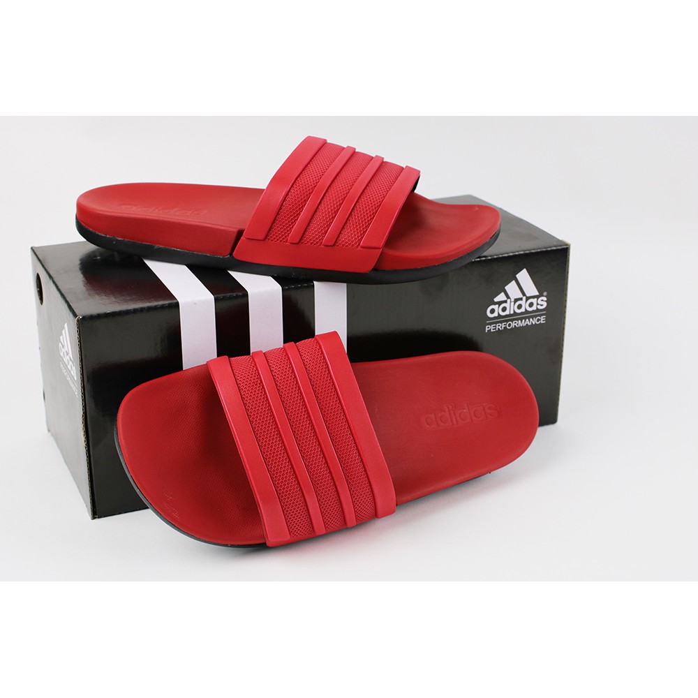 Dép thể thao Adidas Plus siêu êm màu đỏ hàng vnxk