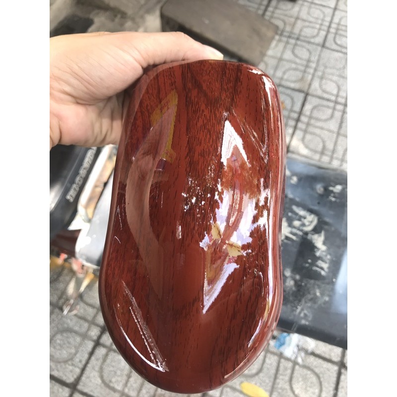 Sơn xịt Samurai bóng - K1K  .Sơn phủ bóng chống xăng