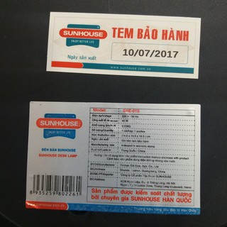 ĐÈN BÀN SUNHOUSE HE-01S