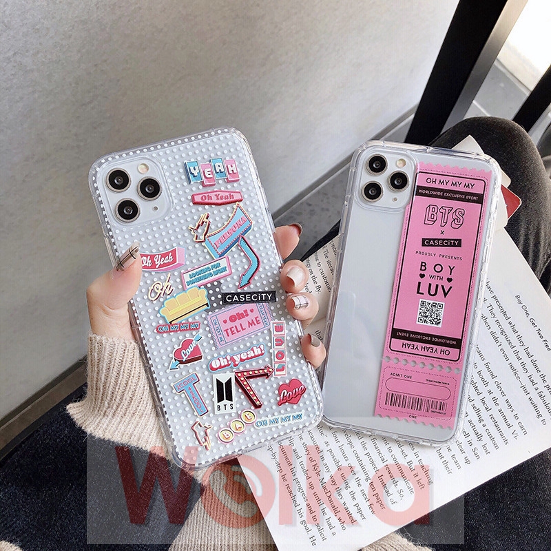 Ốp điện thoại mềm phong cách BTS BT21 dùng cho iPhone 12mini 12 Pro Max 11 Pro Max 6s 6 7 8 Plus X XS Max XR