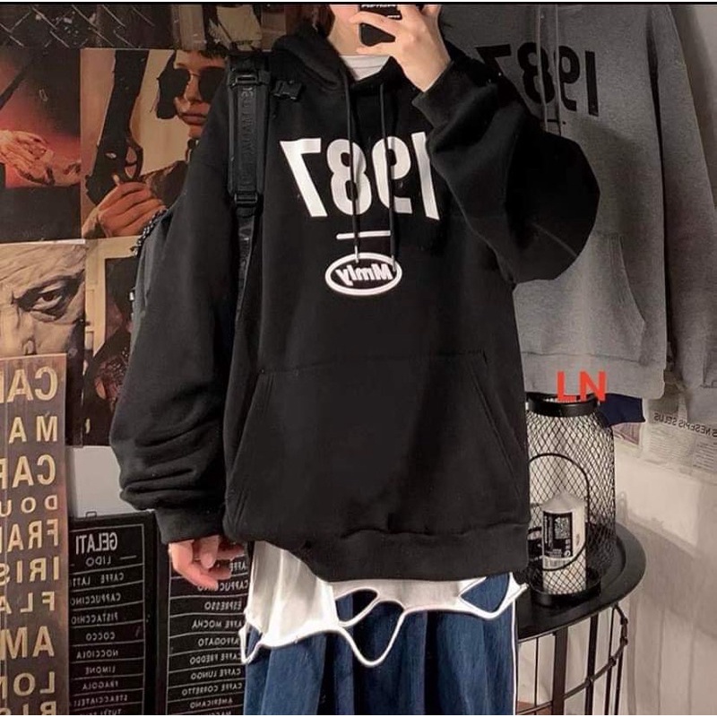 Áo hoodie 1987 LN12