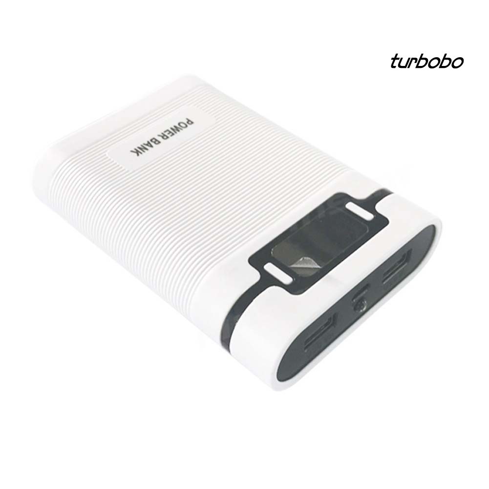 Hộp Đựng Pin Sạc Dự Phòng 18650 Diy thiết kế 4 ngăn tiện lợi