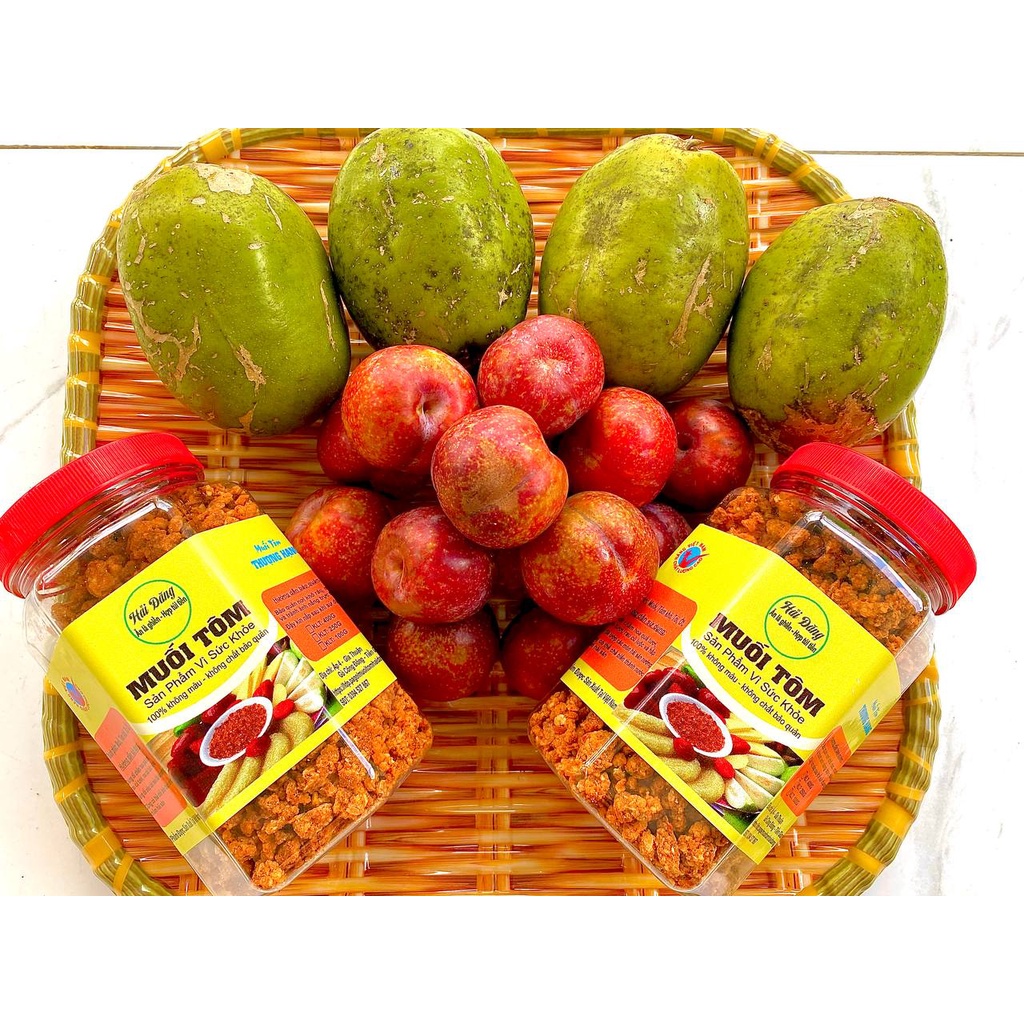 Muối Tôm Hải Đăng Siêu Ngon Combo 10 Hủ 250gr