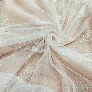 Vải lưới kim tuyến 502