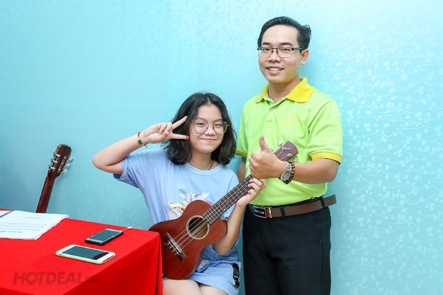 HCM [Voucher] Khóa học nhạc cụ 3 tháng: Guitar, Organ, Piano, Ukulele.