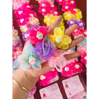 kẹp tóc mái cute cho bé:2 kẹp