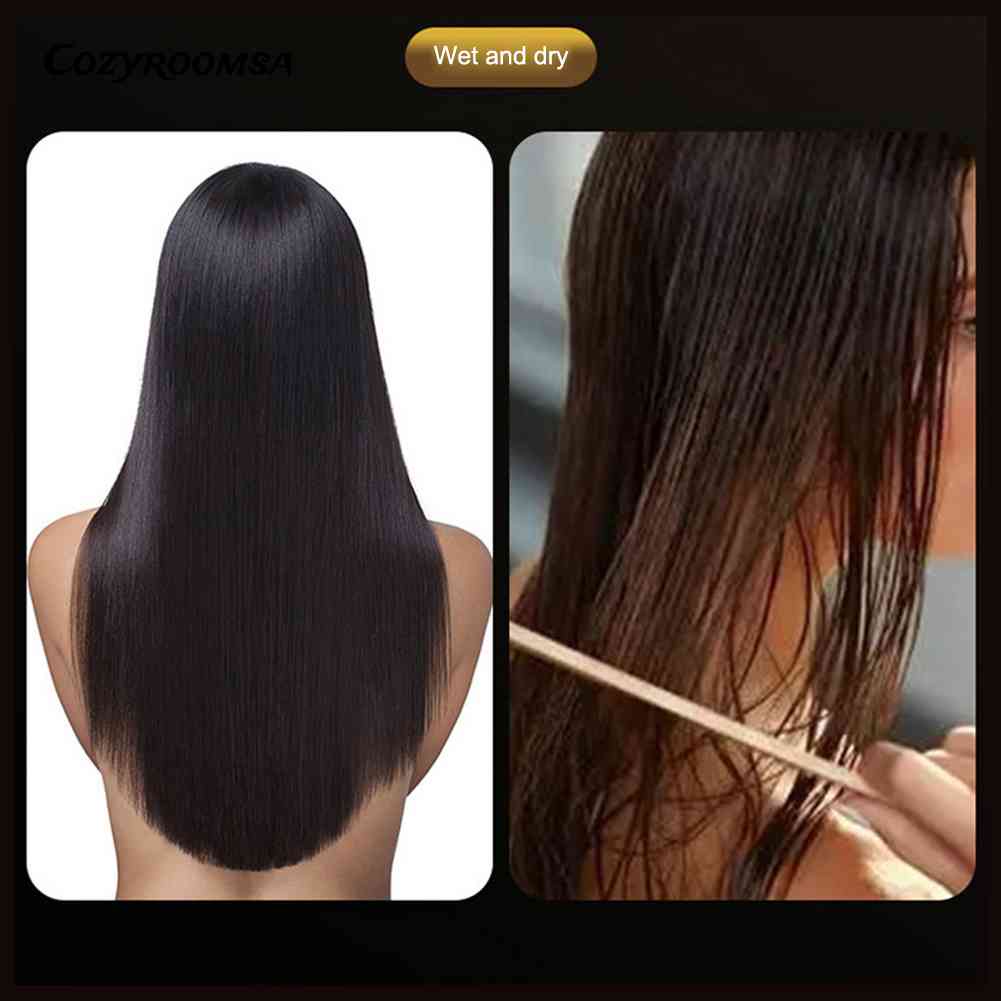 Lược Điện Chải Thẳng Tóc Khô / Ướt Vỏ Bằng Đồng Chống Bỏng