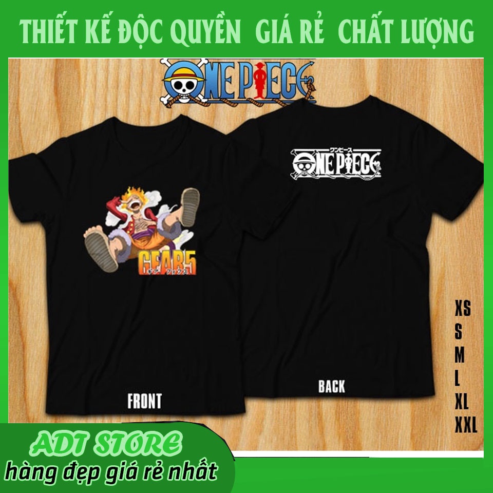 Áo thun ONE PIECE MONKEY D LUFFY GEAR 5 SUN GOD NIKA anime manga mẫu mới hàng độc quyền