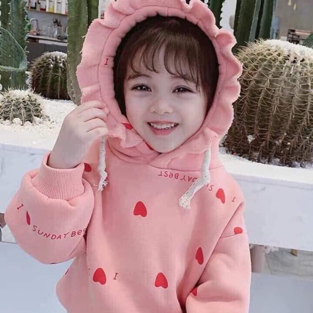 Combo áo nỉ bé gái