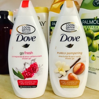SỮA TẮM DOVE MỸ 500ml - Hương Lựu và Vani. 