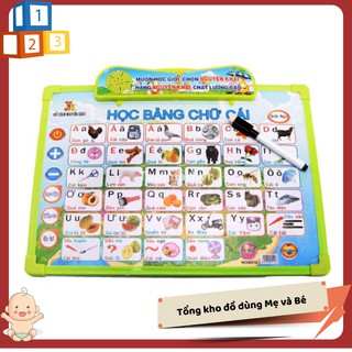 Đồ chơi giáo dục☘Free ship☘Bảng học chữ cái điện tử 5 chủ đề