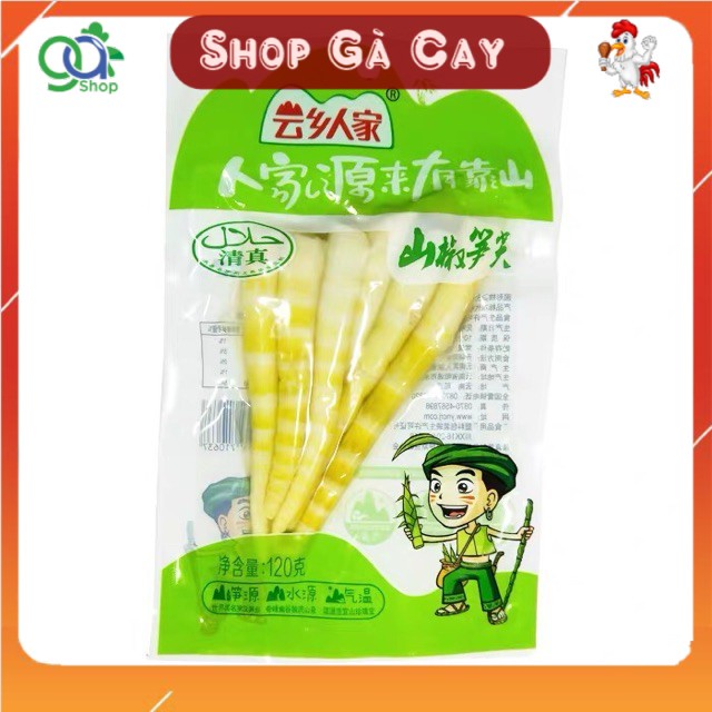 Măng trúc chua cay Tứ Xuyên gói 100g