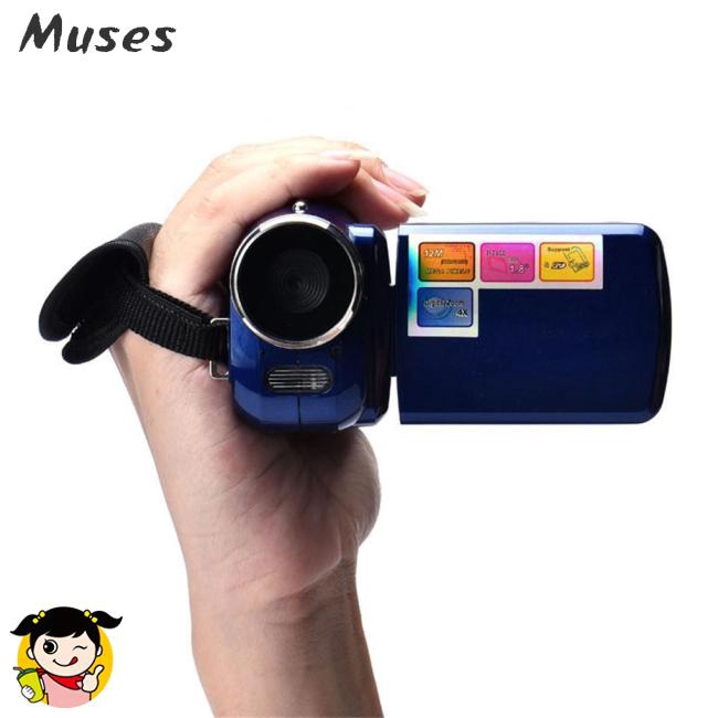 Muse07 Handheld Home Digital Video Camera Camcorder DV 16x Digital Zoom HD 1080P Night Vision Recording