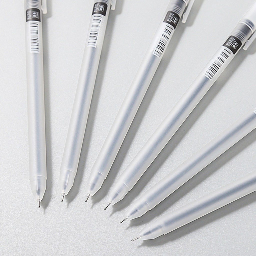 Bút bi mực nước ngòi 0.5mm phong cách Nhật Bản độc đáo