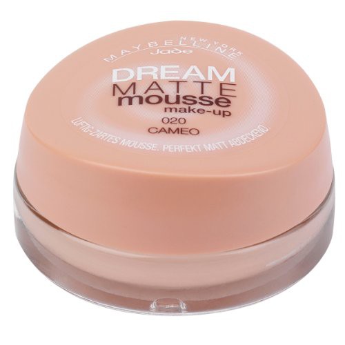 Phấn tươi Maybelline Dream Matte Mousse Make-up Cameo 020 - Ý (Trắng hồng)