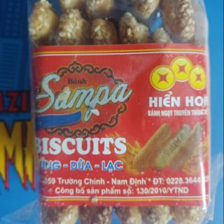 Bánh Sampa vừng thanh bánh ngọt truyền thống Nam Định