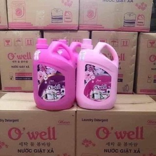 Nước giặt, Nước giặt xả owell HƯƠNG NGÀN HOA- HƯƠNG GIÓ XUÂN- HƯƠNG GIÓ BIỂN- HƯƠNG ĐAM MÊ 3.5L