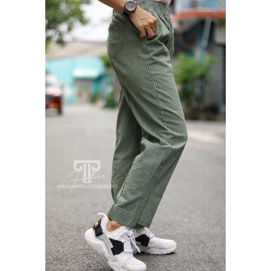 Quần Baggy #Linen co giãn ( Bigsize 48-80kg)