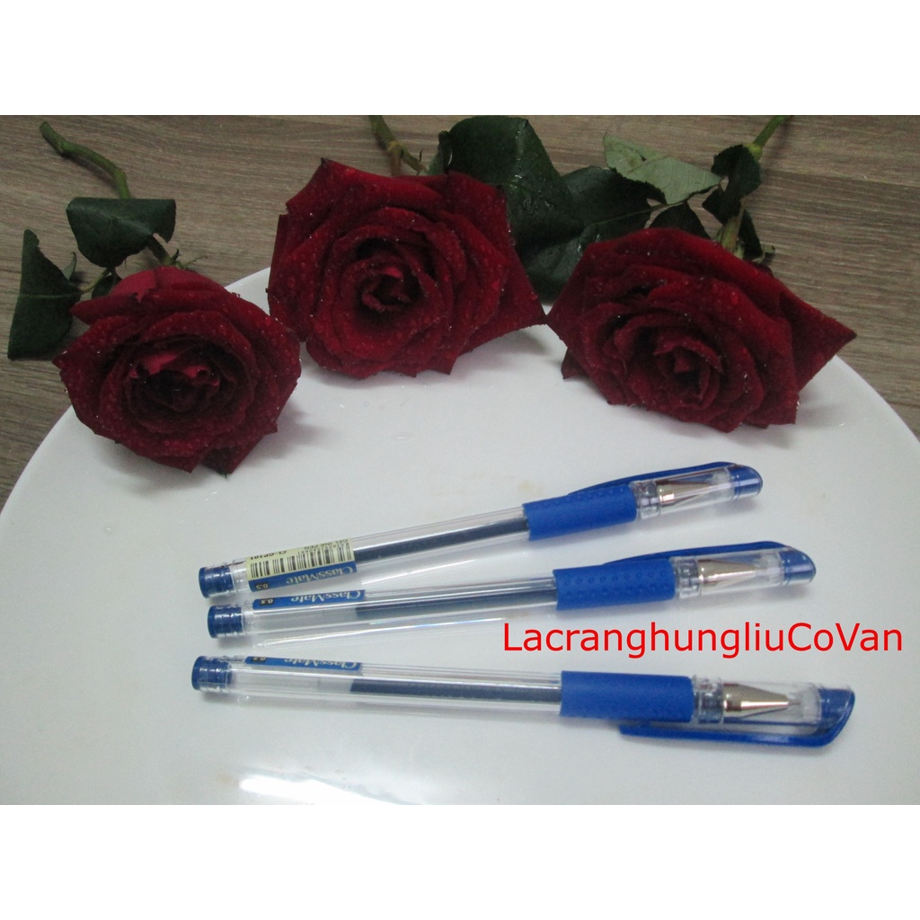Hộp 12 chiếc Bút GEL nước ngòi nhỏ 0,5 mm chính hãng ClassMate, CL-GP10 dùng cho học sinh, sinh viên, văn phòng công sở